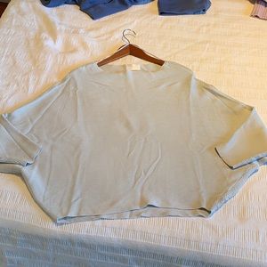 Beautiful light blue summer sweater